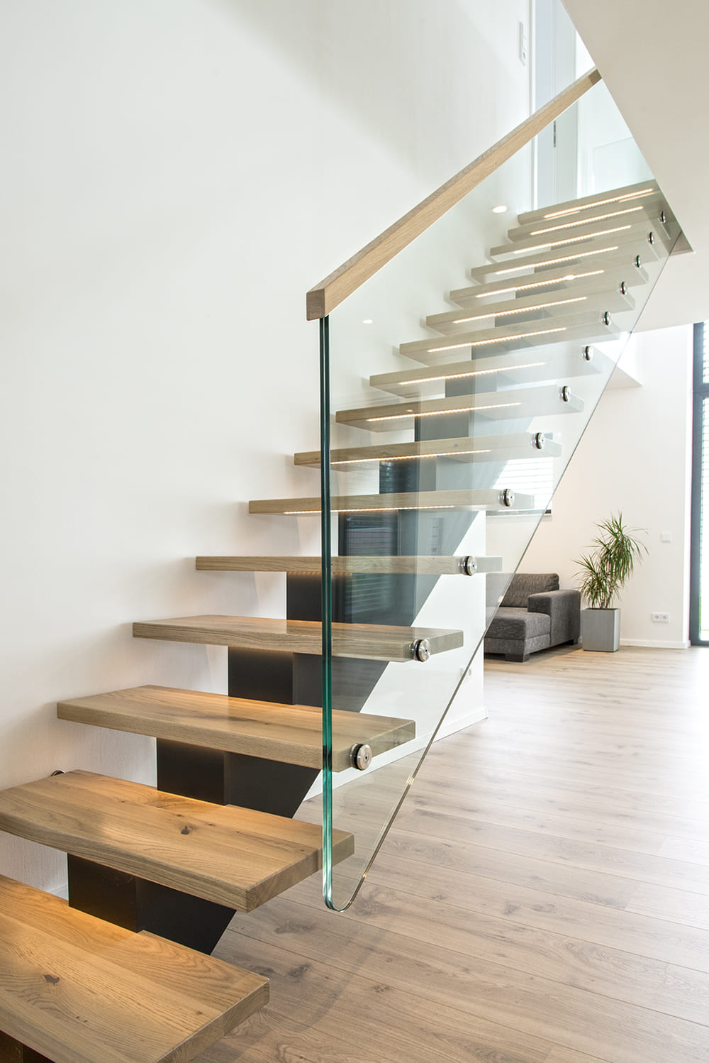 Holm- und Wangentreppe